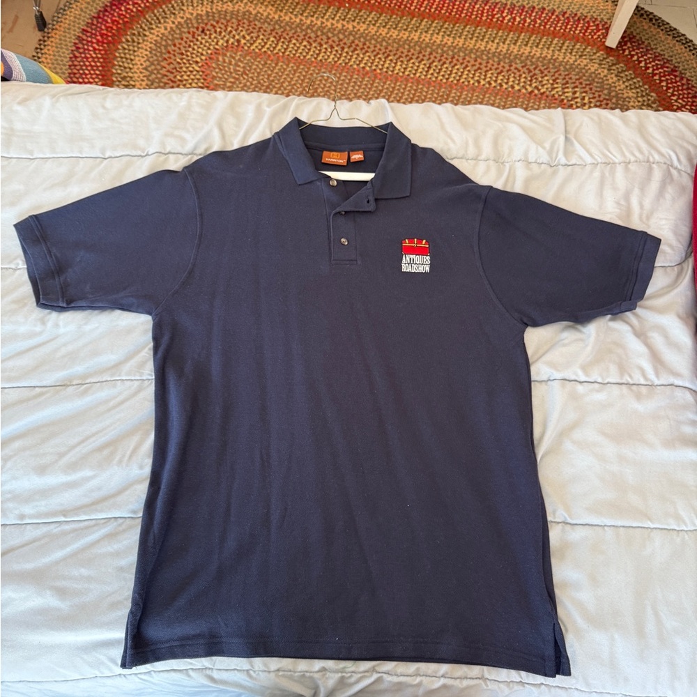 Antique Roadshow Navy Polo Shirt